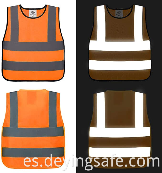 reflective safety vest for kids